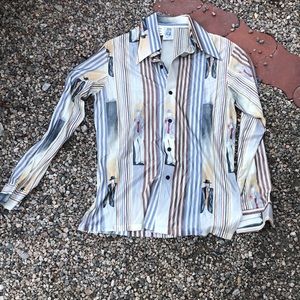 COPY - VTG Polyester 1970s Unisex Shirt SZ M
